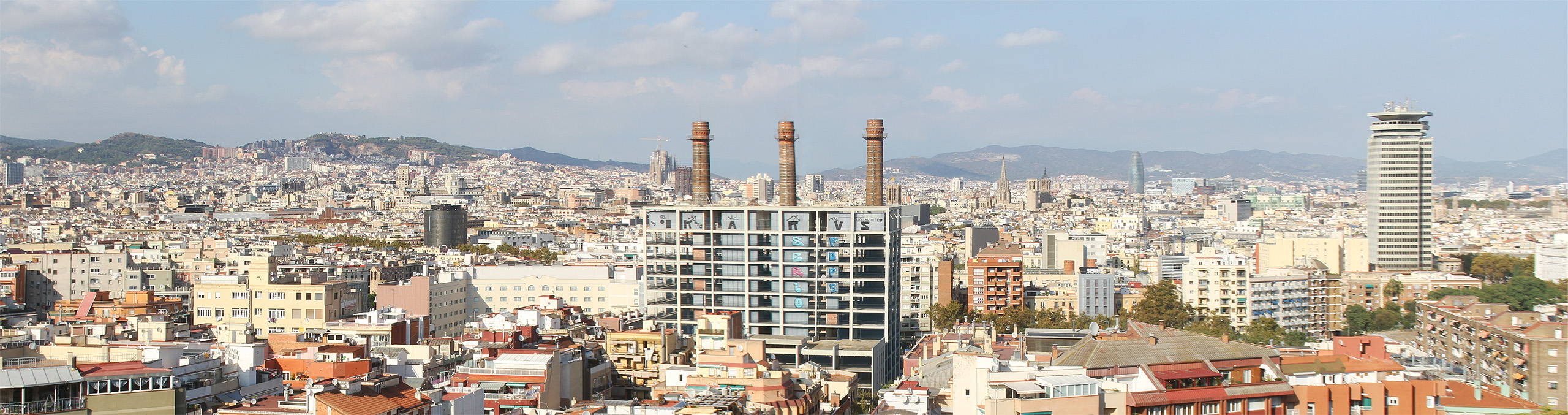 Nemohl chybět ani výstup na Montjuïc s jeho typickými úžasnými výhledy na město.