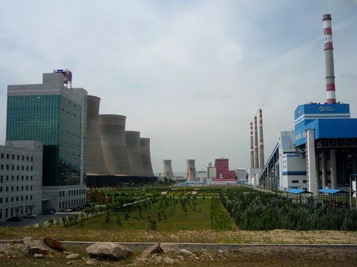 V Číně do elektrárny.