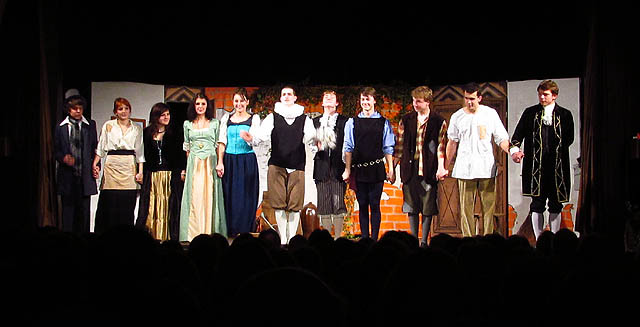 Představení Harpagon divadelního spolku Kandrdas.