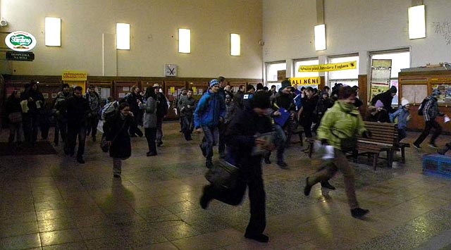 Start! První minuty šestého Šalinění se odvíjí.