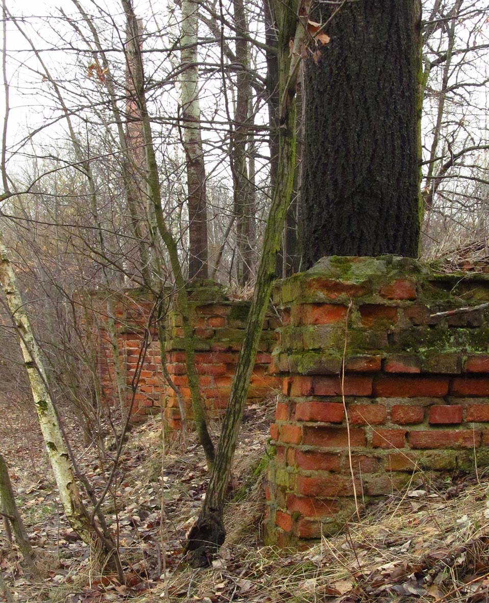 Pozůstatky zvláštní šikmé nákladové rampy, po které pravděpodobně vyjížděly vozíčky, aby mohl být jejich obsah přeložen na vagón. Možná tomu ale bylo jinak - stupeň dezolace pokročil příliš na to, abychom si mohli být jistí.