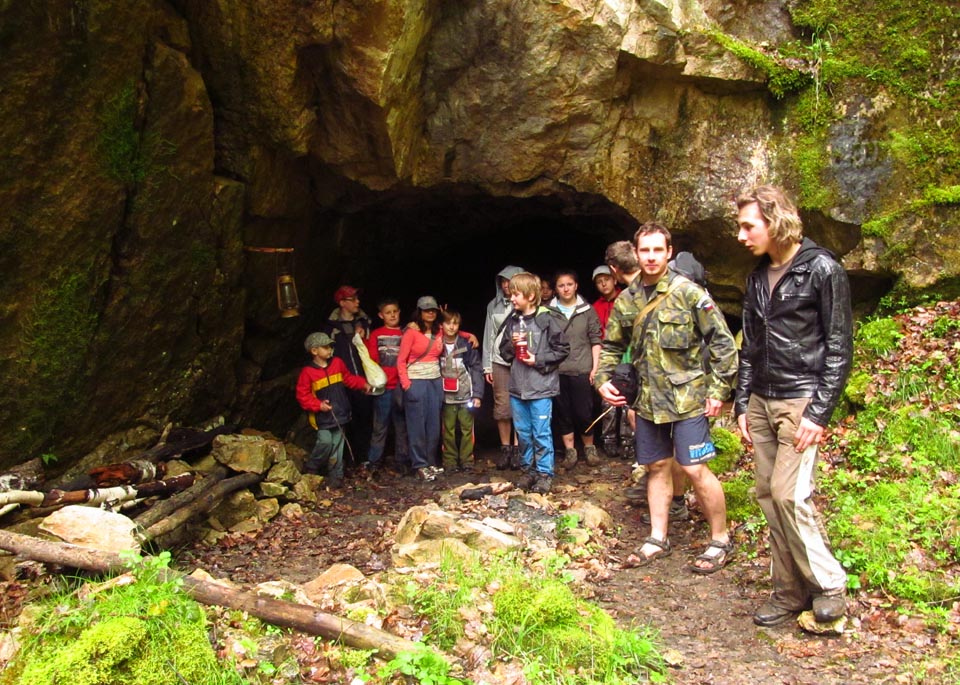 Štola mezi Velkým a Malým Kamenskem nás zachránila - bez ní bychom se ven asi už nedostali.