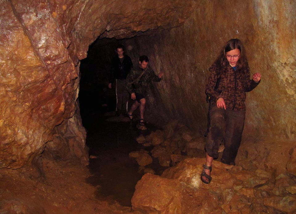 Přestože přístupných štol na Americe ubývá, klasici ještě pár zajímavých míst znají.