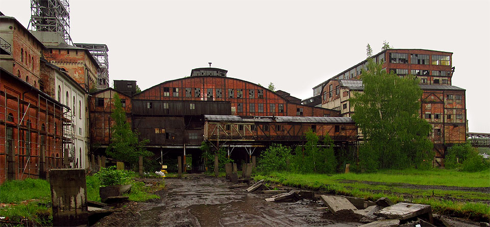 Důl Thorez je již na odpočinku.