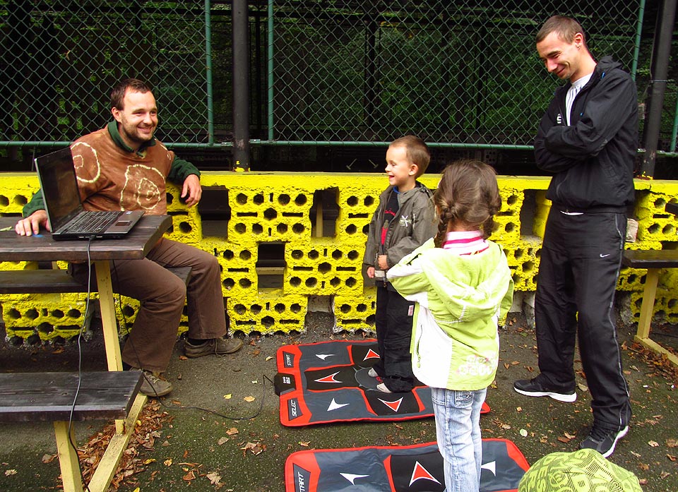 Po Těrlicku jsme s karavanem zamířili do Albrechtic u Českého Těšína.