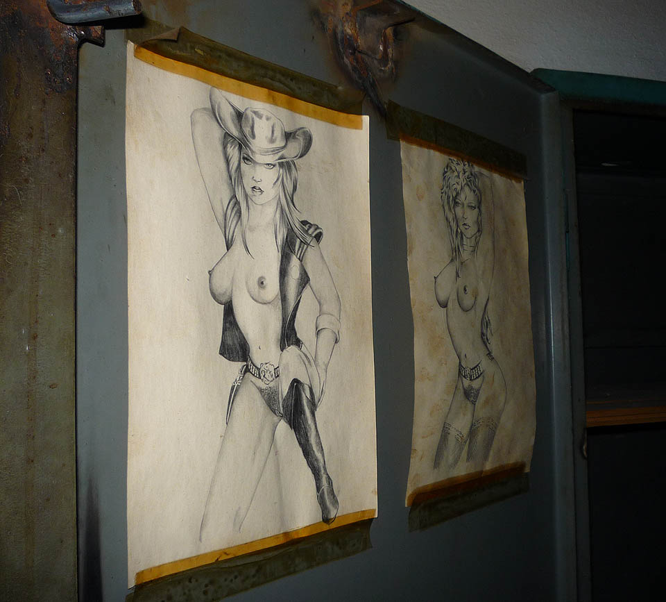 Zdejších talentovaných kresličů byla pro výkresy strojů a zařízení zjevně škoda.