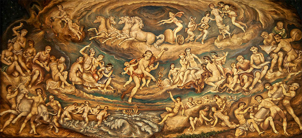 Čas letí a tak zatímco v aule právnické fakulty Prométheus stále přináší lidem oheň…