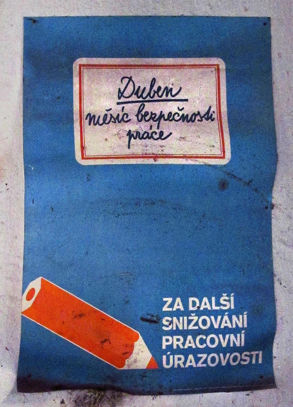 Duben: měsíc bezpečnosti práce.