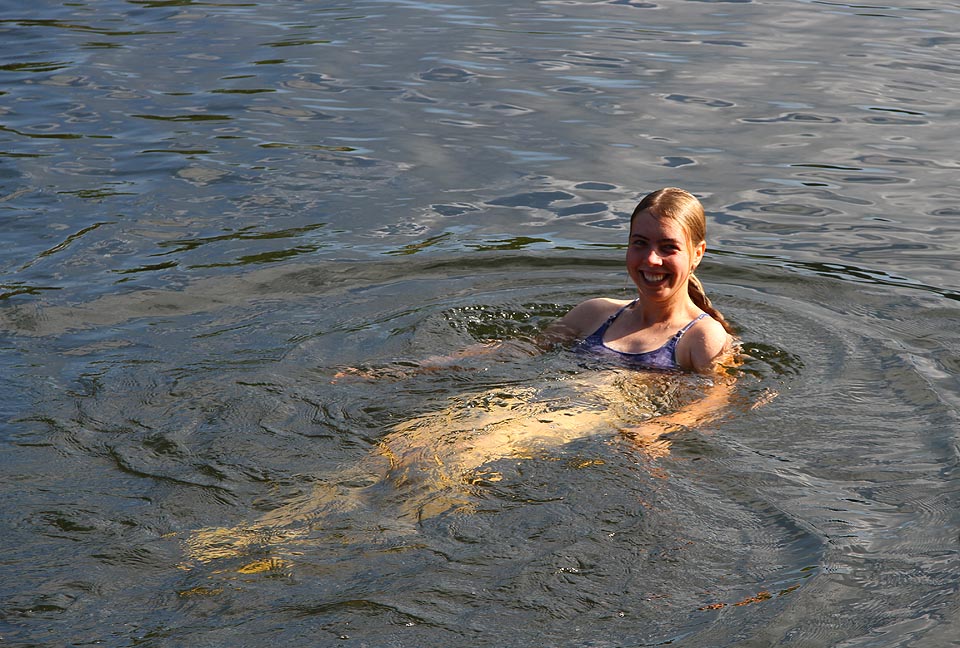 Anežka je vodní tvor.