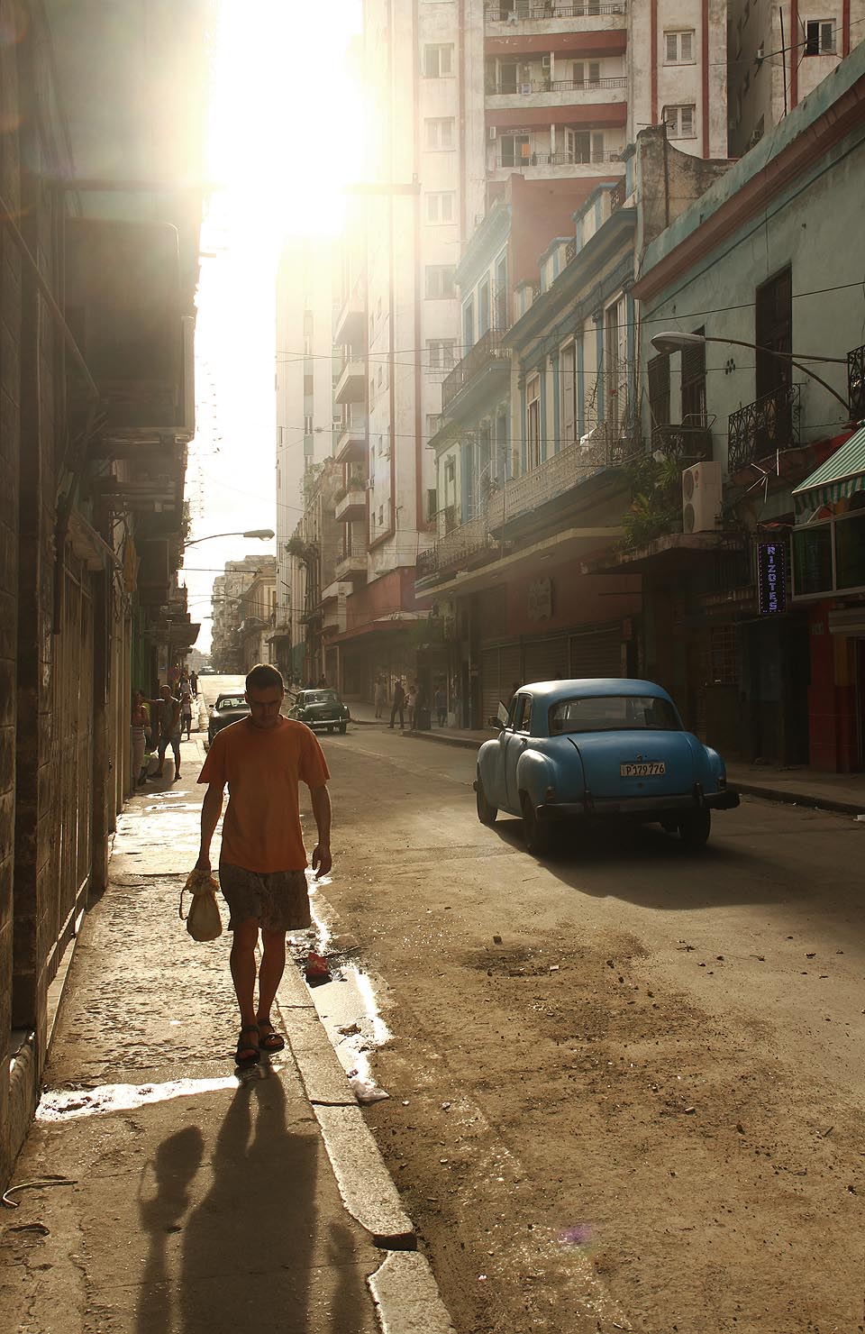 Obrázek z Havany jako z roku 1940.