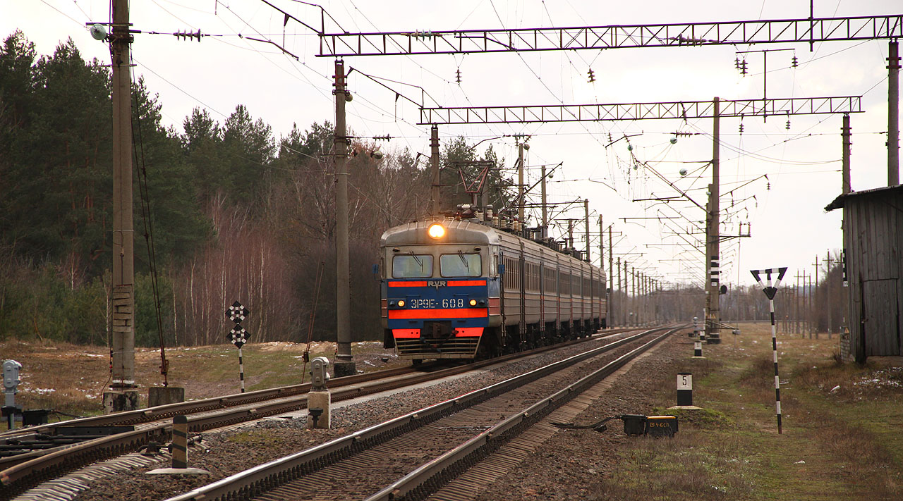 Vlaky z RVR jsou tu stejné jako ve zbytku bývalého Sovětského svazu.