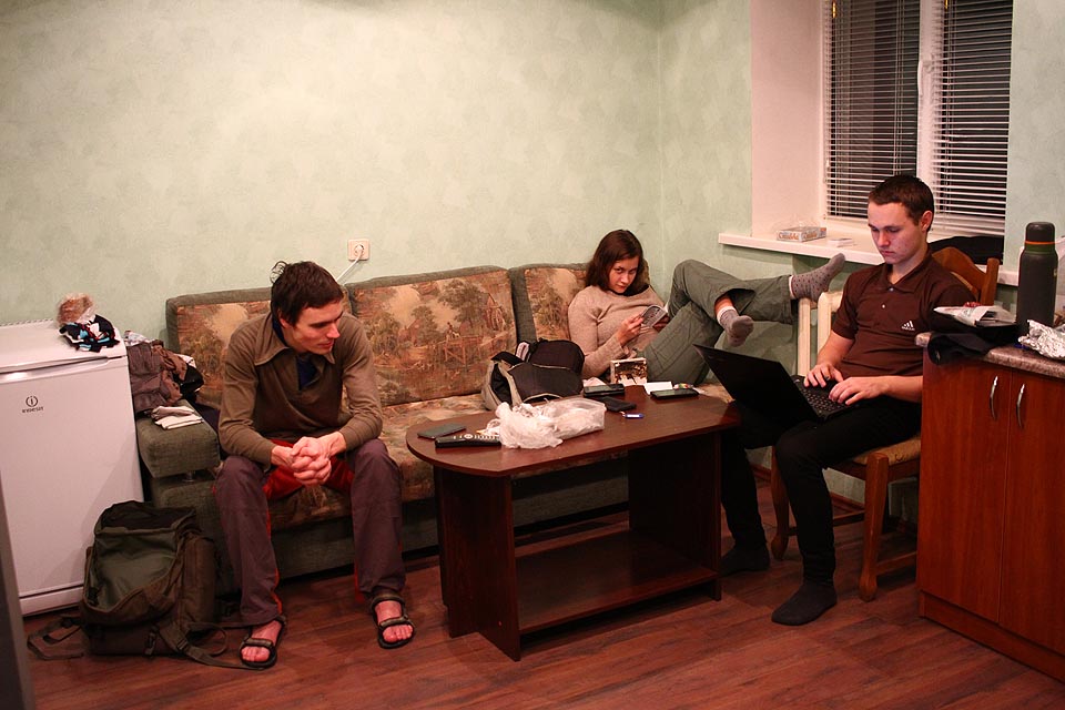 Druhého dne naší cesty jsme dorazili do Мінску a ubytovali se ve dvou oddělených domcích bývalé olympijské vesničky na kraji metropole.