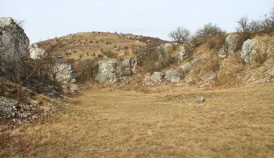 V jednom z lomů na jižním úbočí Stolové hory se nachází jeskyně poetického názvu Lednička. Vstup do ní jsme ale nenašli.
