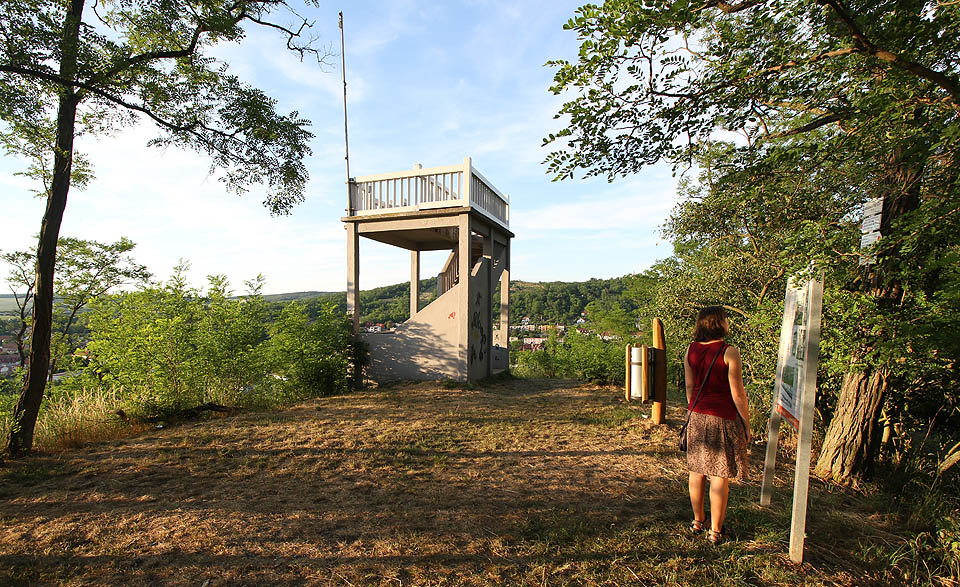 Rozhledna nad Ivančicemi je zajímavá jednak svým názvem - jmenuje se Réna…