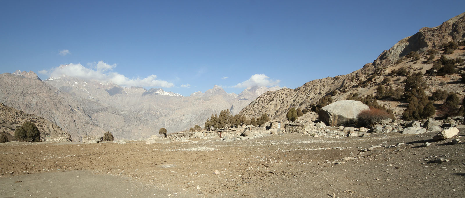 Poslední ráno v horách.