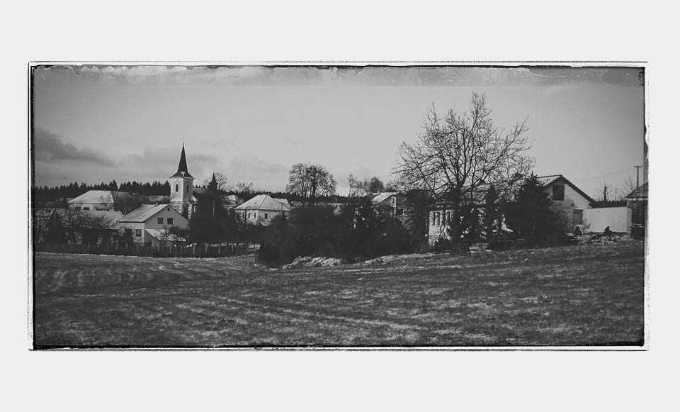 Oficiální parte profesora Hřebíčka.