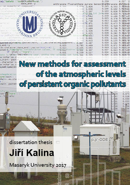 Dizertační práce New methods for assessment of the atmospheric levels of persistent organic pollutants je založena na trojici článků v impaktových časopisech Environmental Pollution a Environmental Science & Technology. 