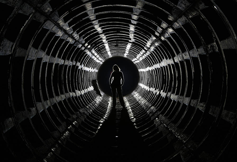 Podzemí je to skutečně malebné, nabízející přehršel zajímavých pohledů.