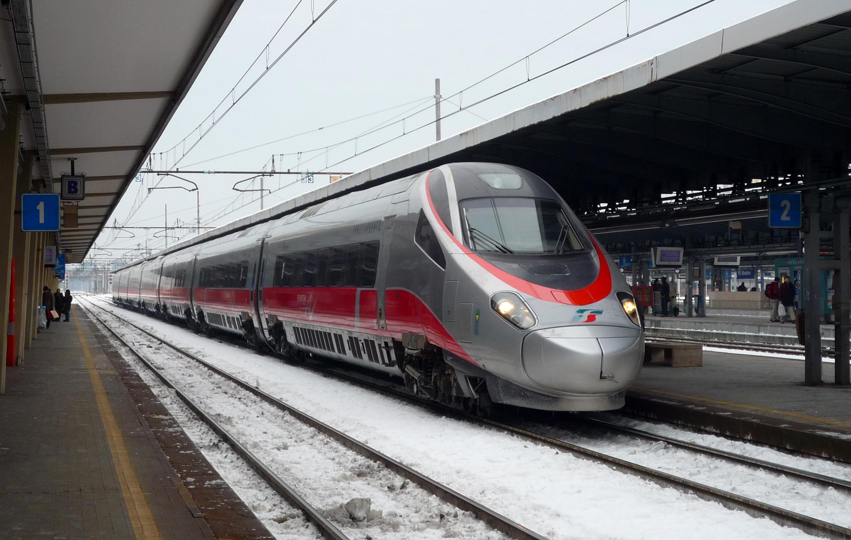Nové italské Pendolino.