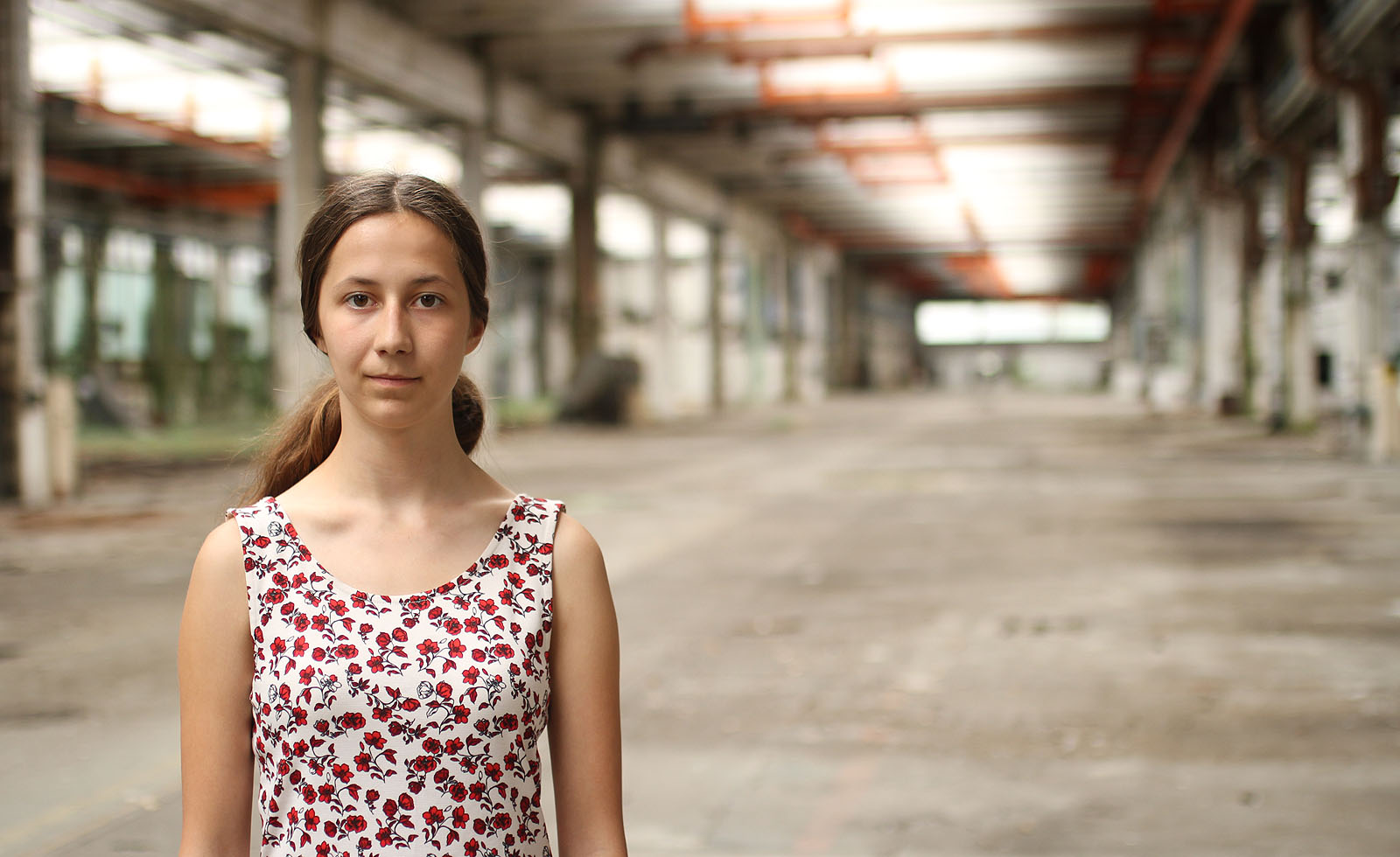 Urbexové focení s Doubravkou