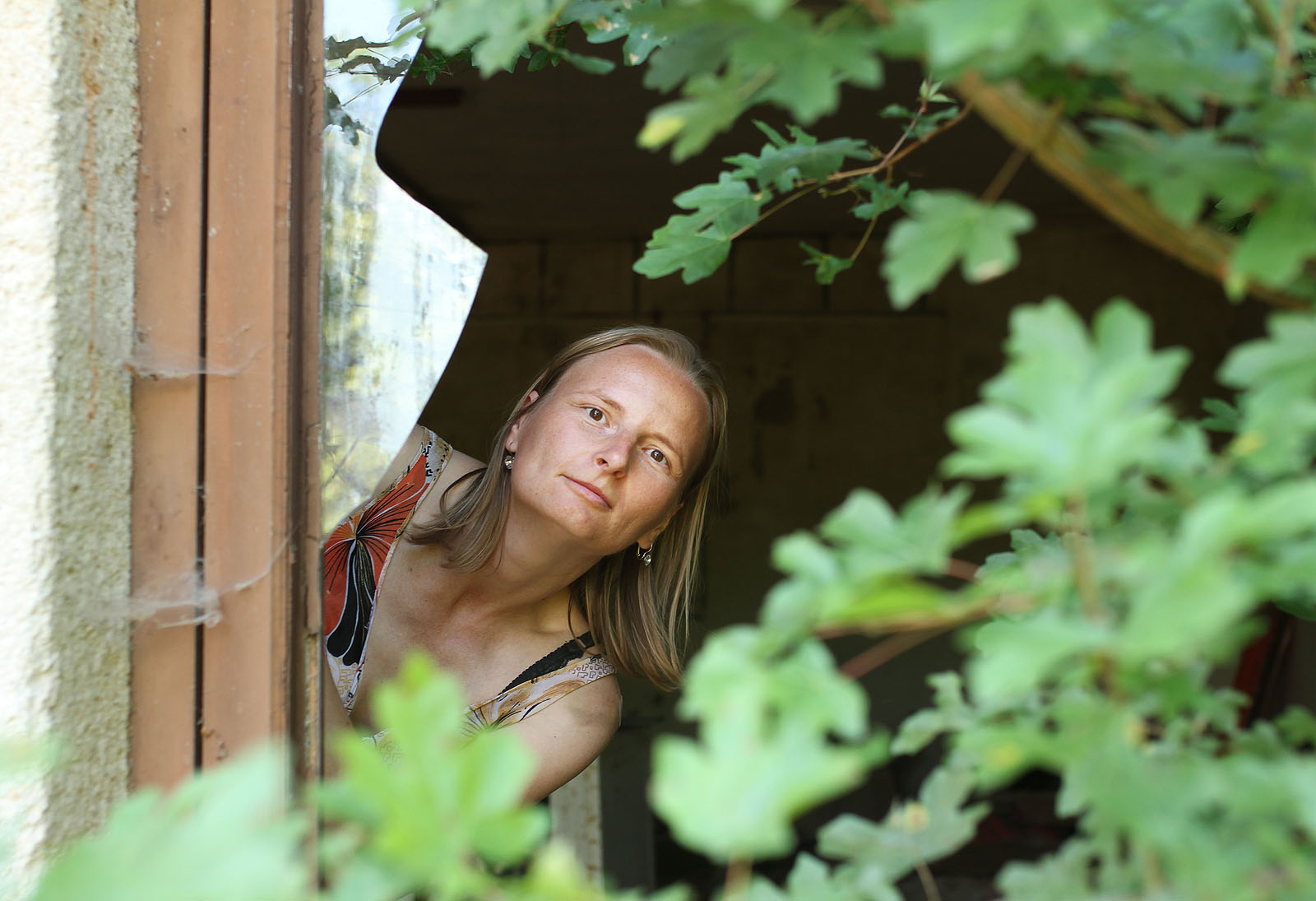 Urbexové focení se Sojkou