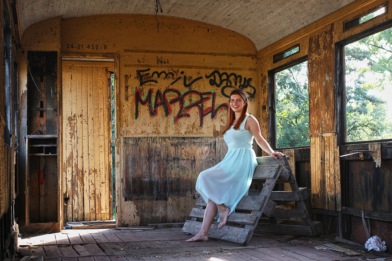 Urbexové focení s Alčou