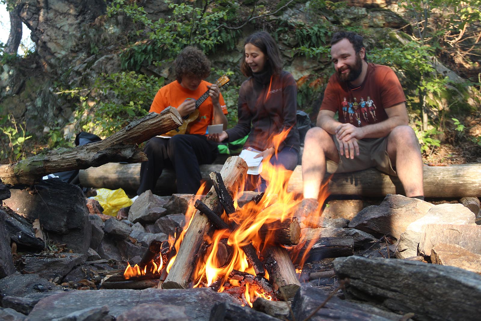 …aby vzápětí vstal, popadl můj foťák a udělal tuhle hezkou fotku.