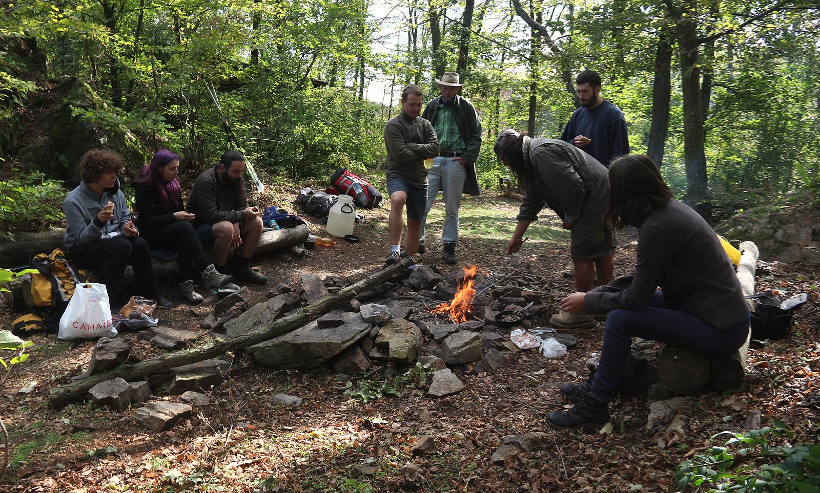 Letos poprvé přijel z Prahy Carmen, objevili se ale i Romain, Doubravka nebo třeba po létech Ďábel.