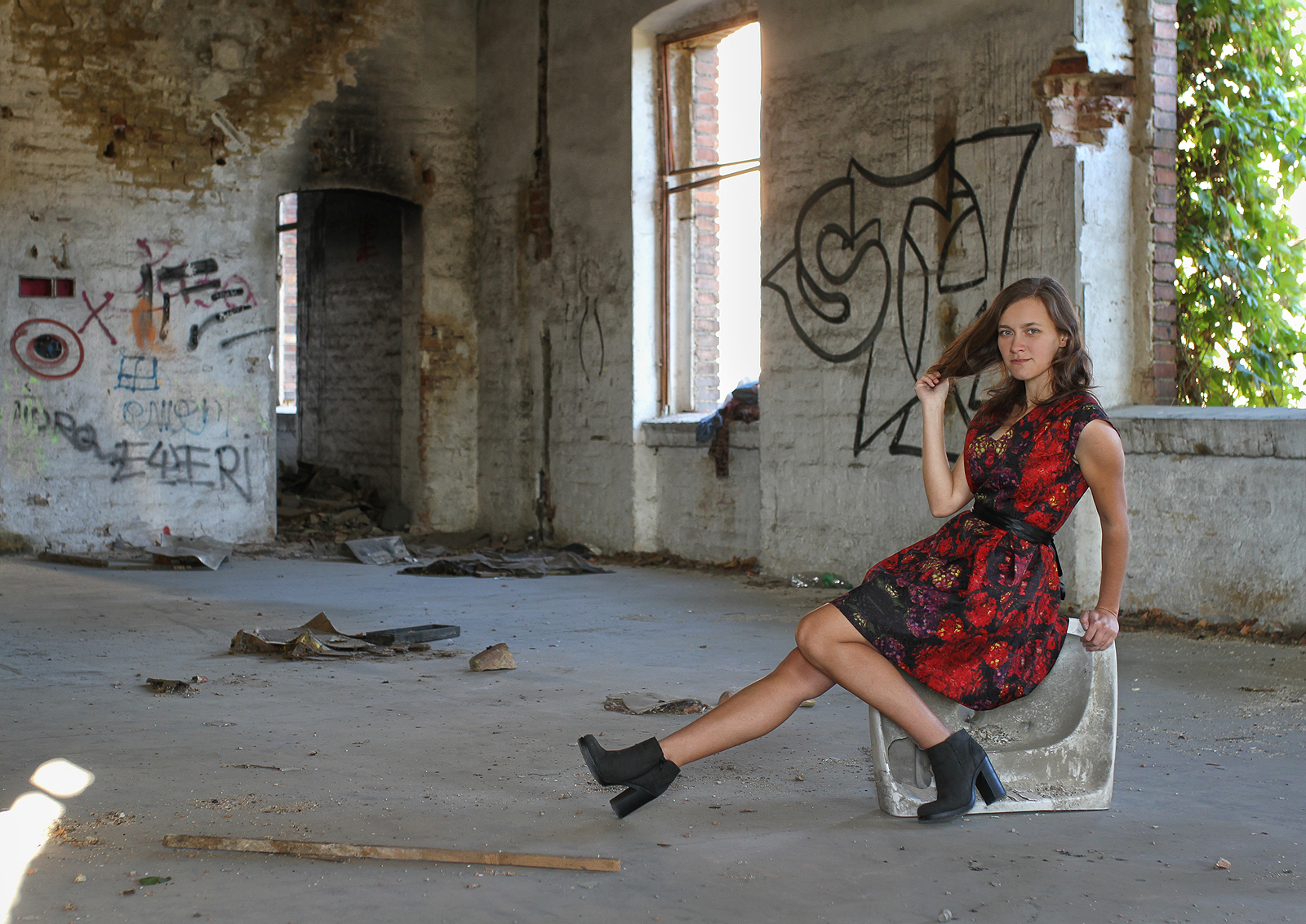 Urbexové focení s Drobkem