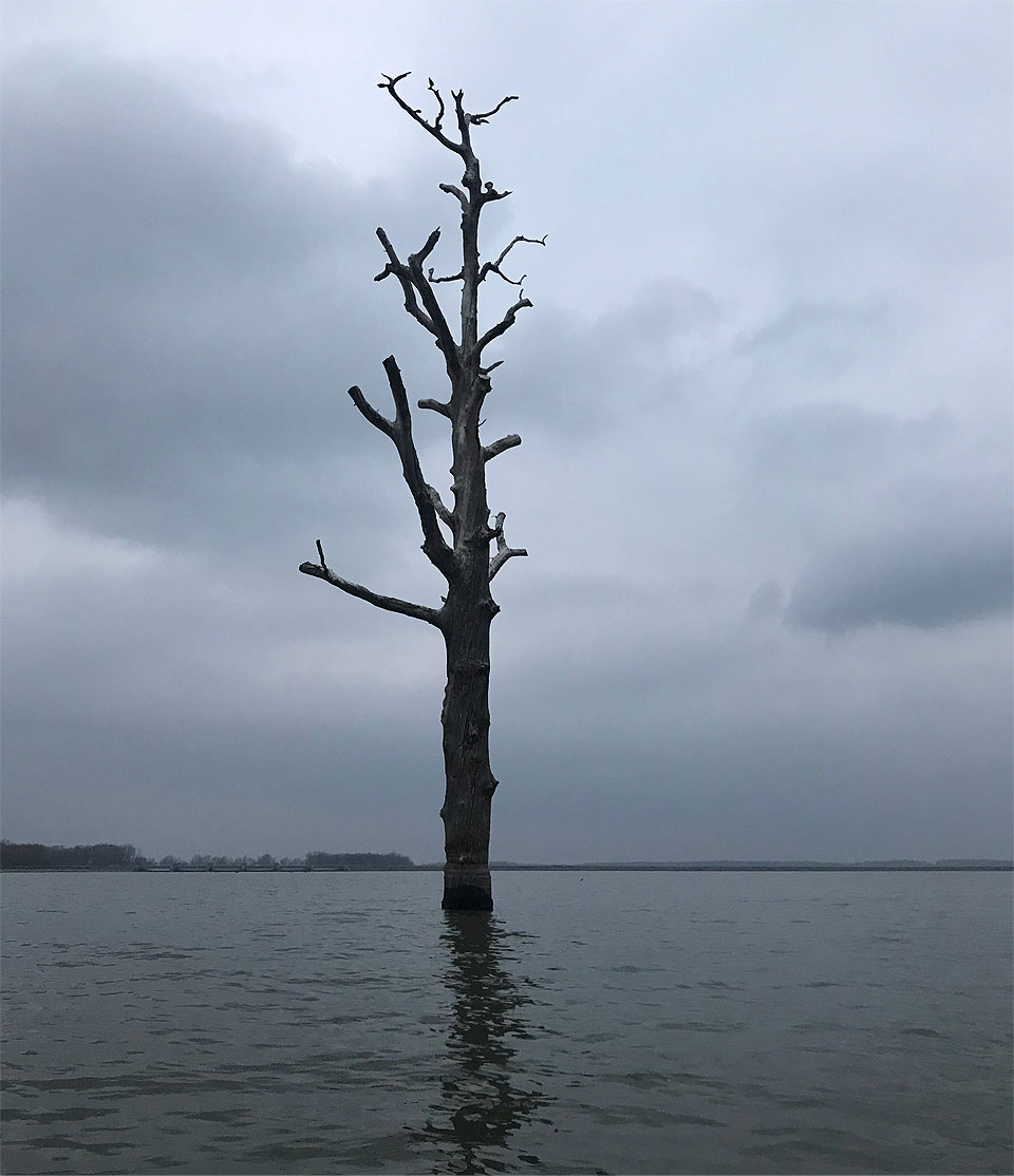 Počasí se na 10. výročí Modrého Mauritia neslo v jemně depresivním tónu. Nikoli však atmosféra - u večerního táboráku jsme se smáli bez přestávky skoro 4 hodiny.