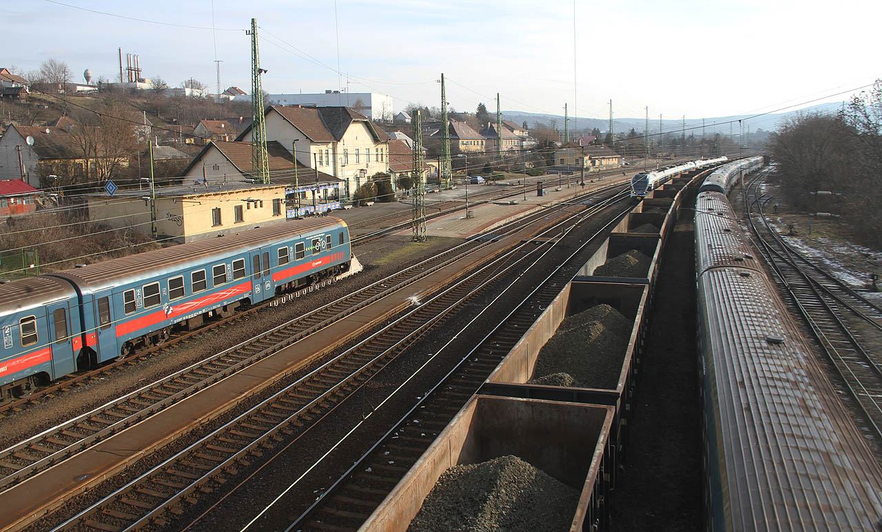 Na nádraží do maďarského Szobu jezdí letos z Židenic přímé vlaky. Nemuseli jsme proto ani jednou přestupovat.
