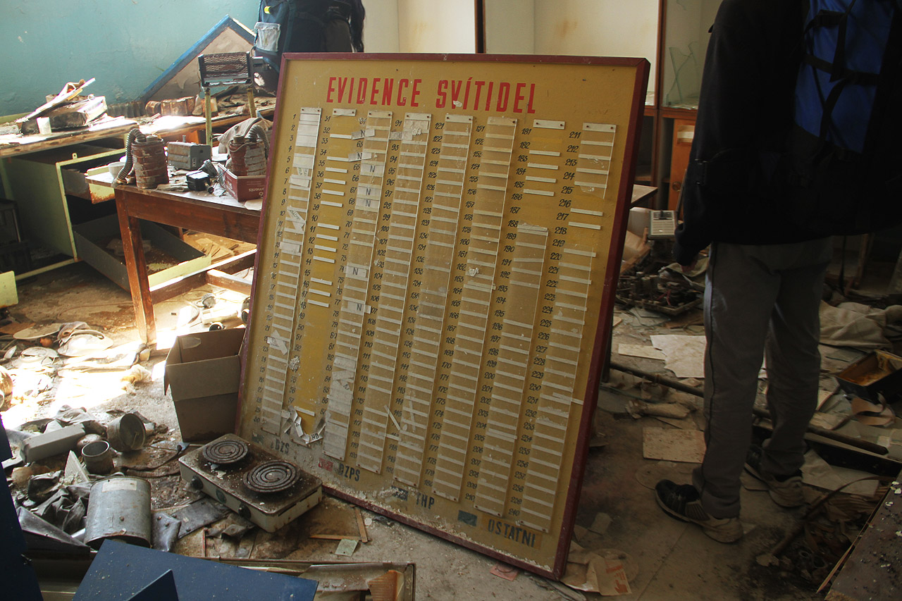 Zřejmě bude chybět v evidenci svítidel.