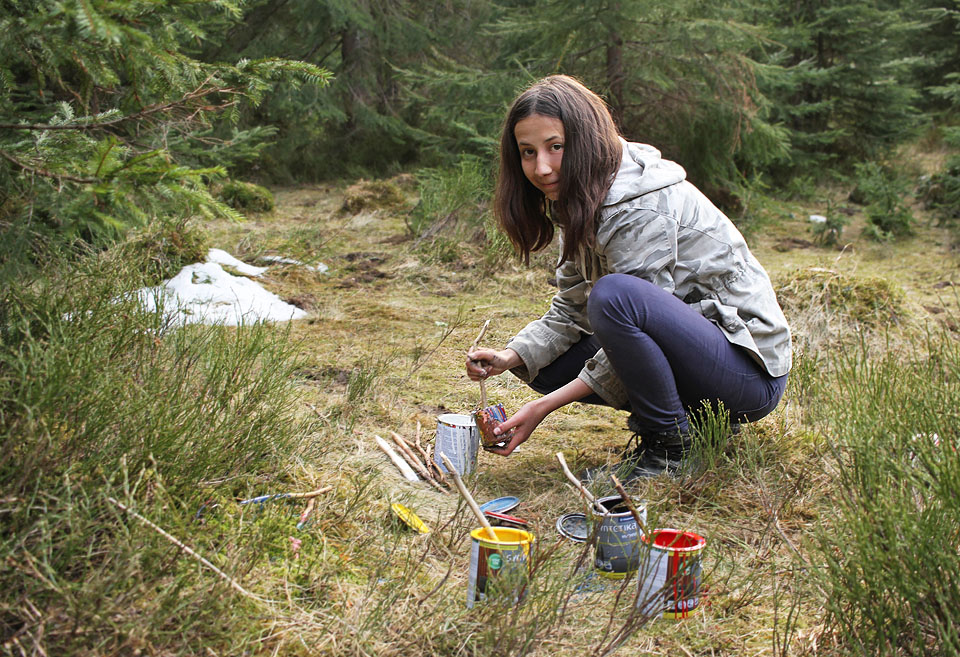 Doubí jako šéfka barevného řešení totemu je rovněž spokojena.