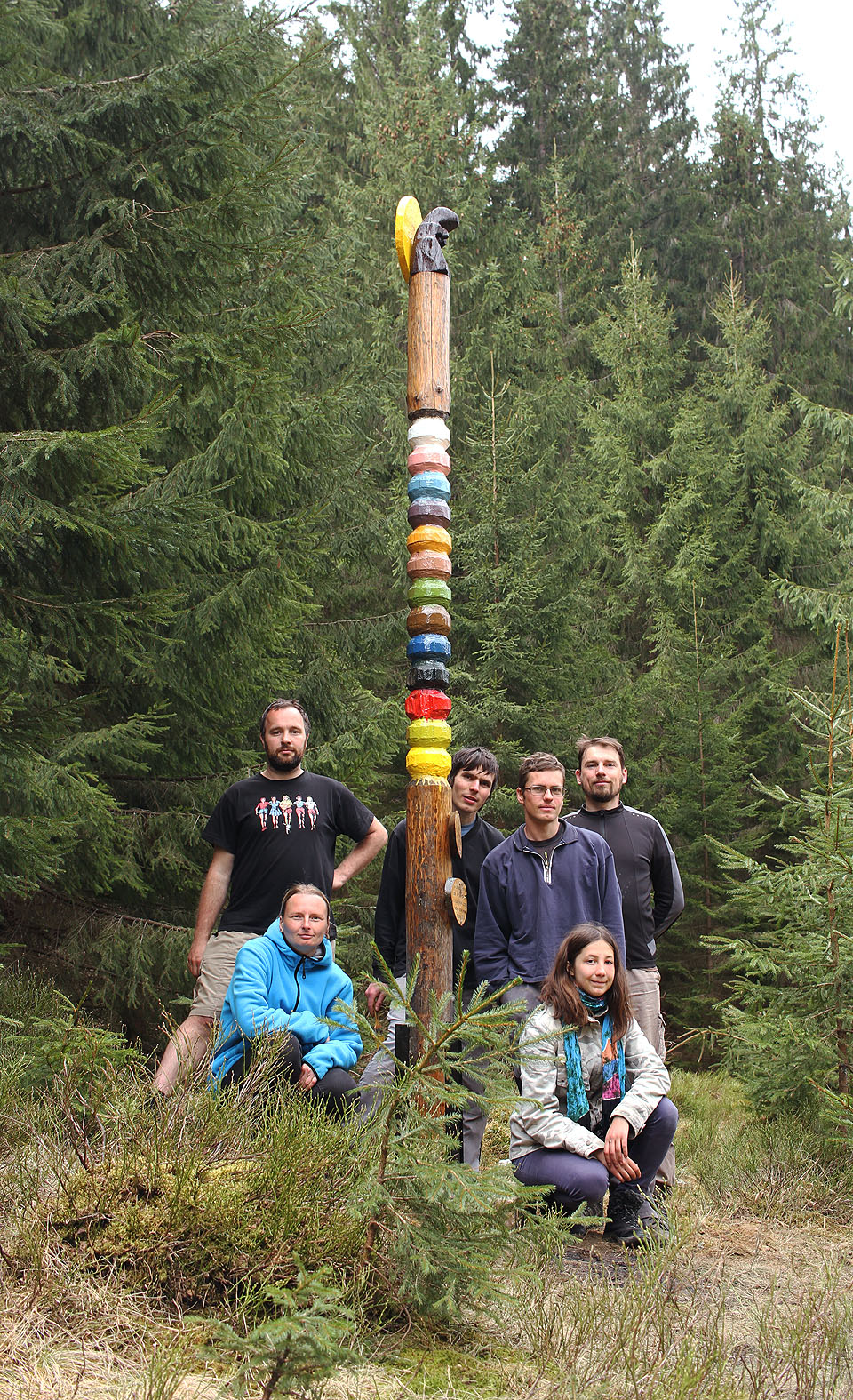 A společné foto šestice odvážných.