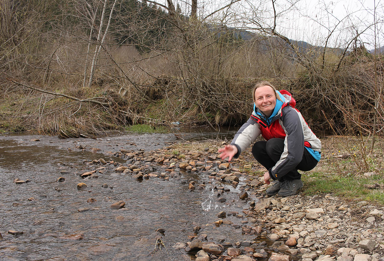 Sojka tu byla poprvé a moc se jí to líbilo.