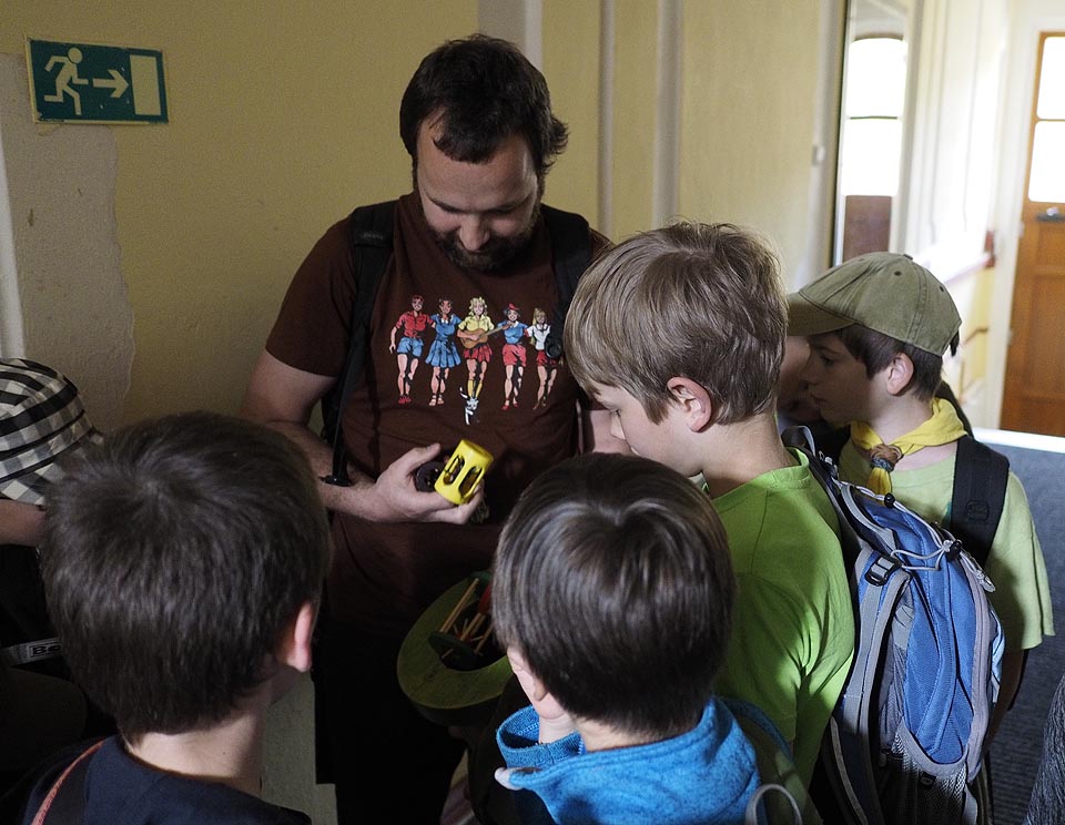 Jako vždy, největší zájem byl o ježky v kleci.