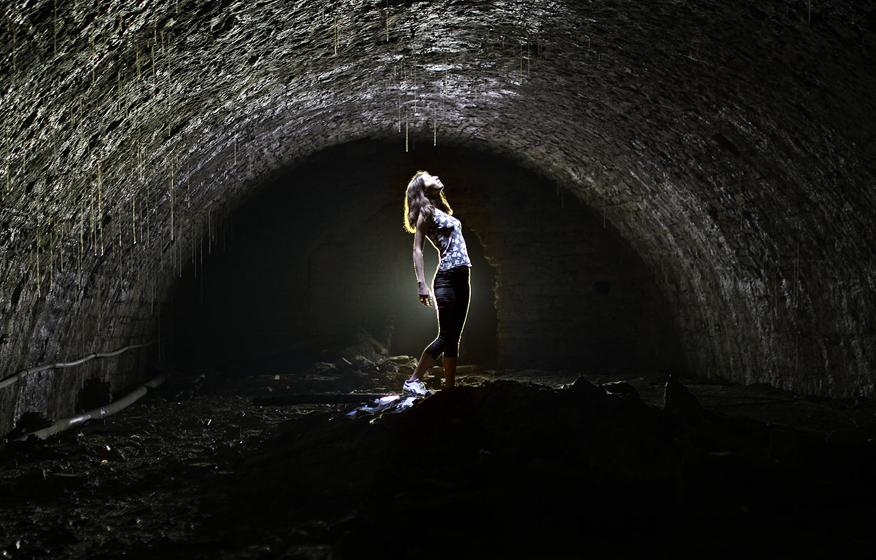 Odpoledne jsme zamířili do Přerova, ukázat Doubi <a href="/Tema/Sklepy pod náměstím Na Marku">sklepy zaniklého pivovaru Na Marku</a>.