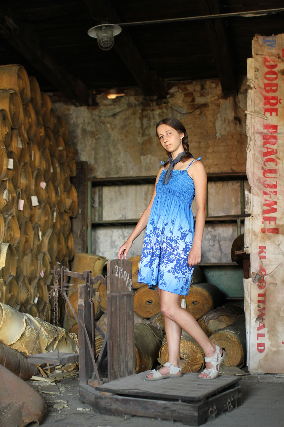 Ještě jednou na váze. Z důvodů dobrého vychování výsledek vážení nesdělujeme.