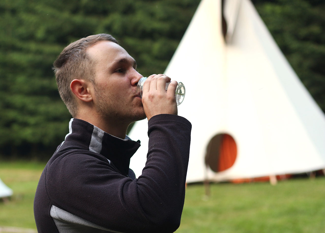 Tahounem stavby byl vedoucí předešlých táborů a místopředseda SPJF Sova.