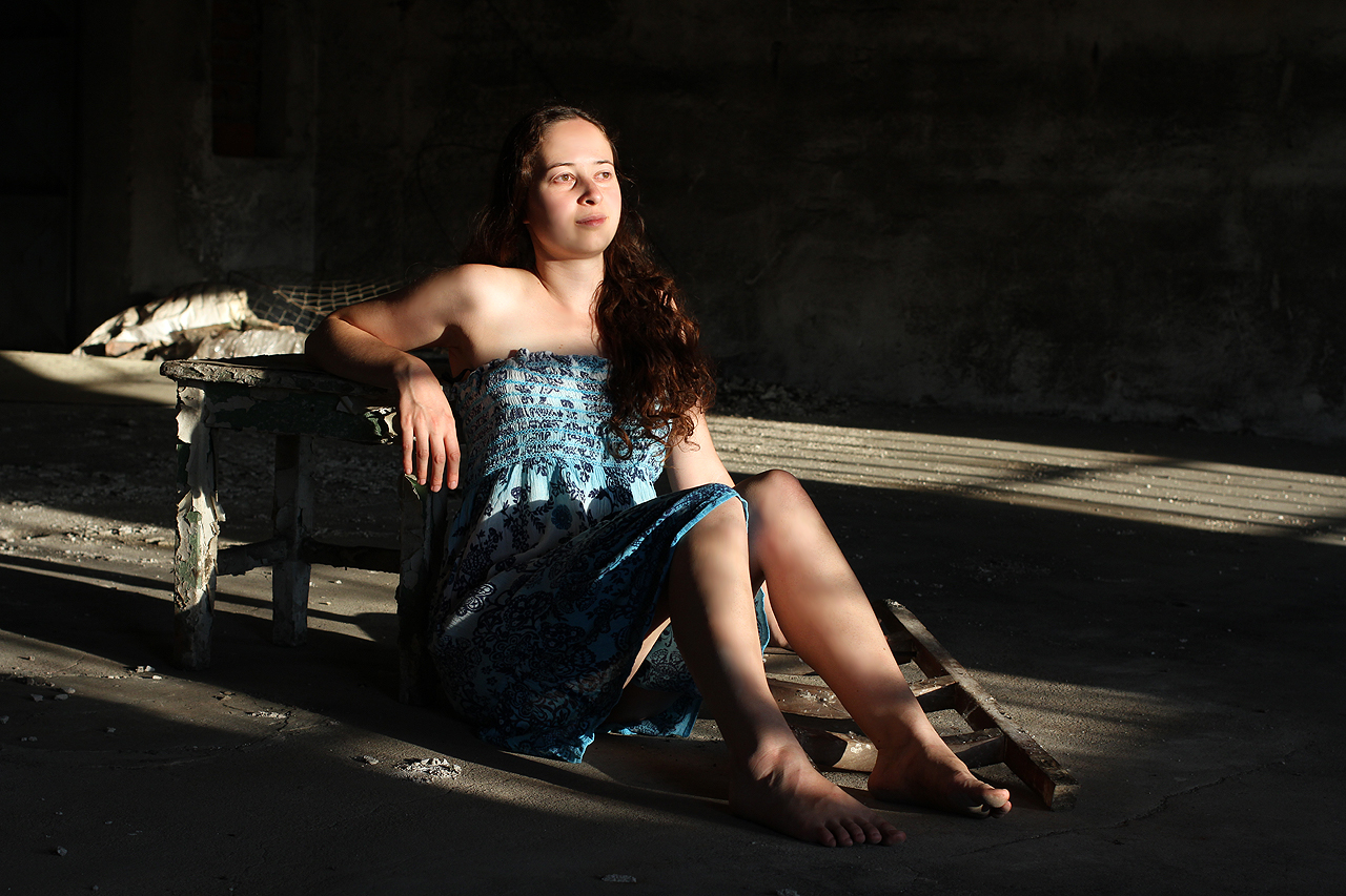 Hra světel a stínů nad řekou Jihlavou.