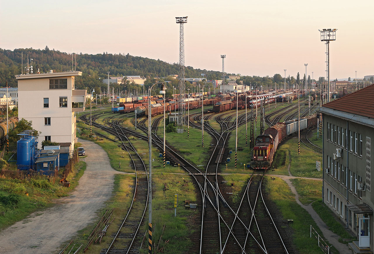 <a href="/Tema/Brno-Maloměřice (žst)">Seřaďovací nádraží Brno-Maloměřice</a>.