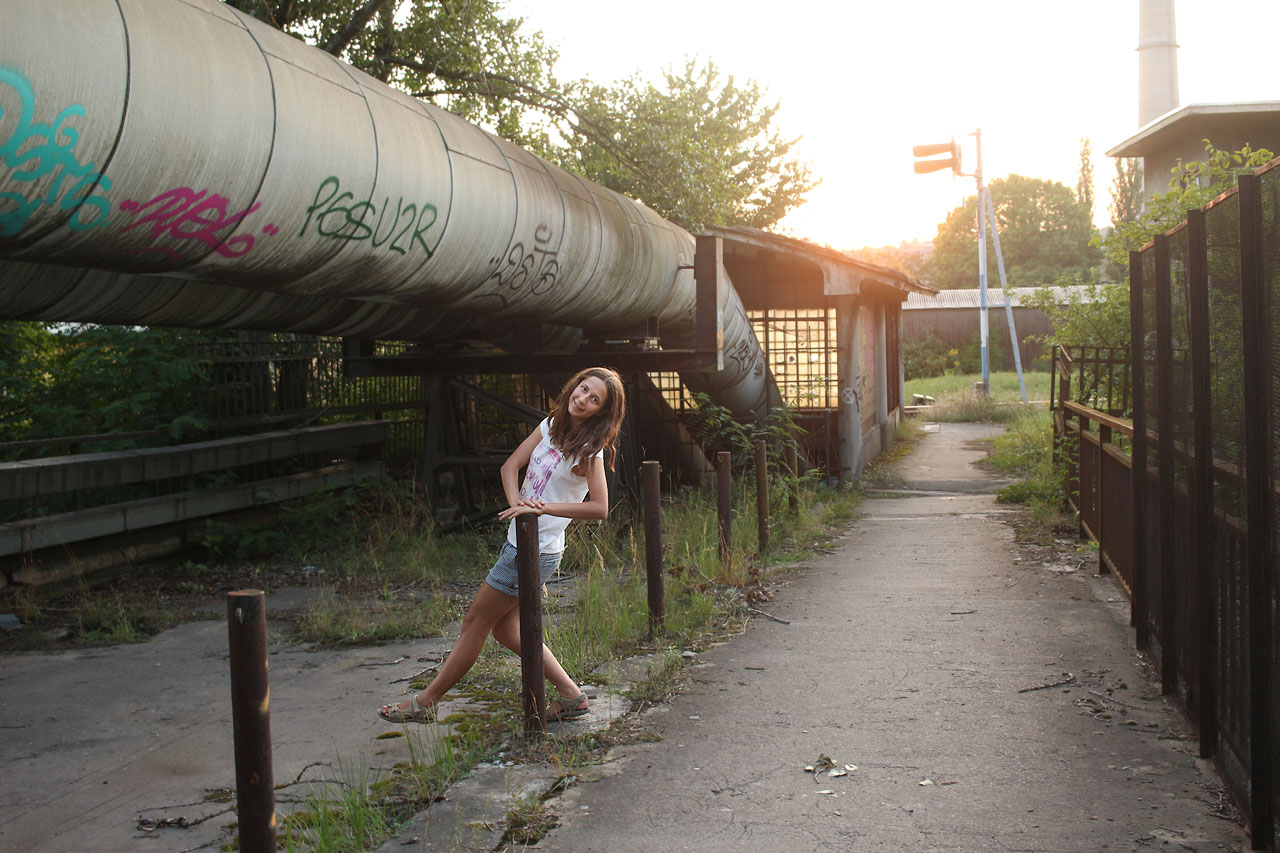 Radost z pohasínajícího léta.