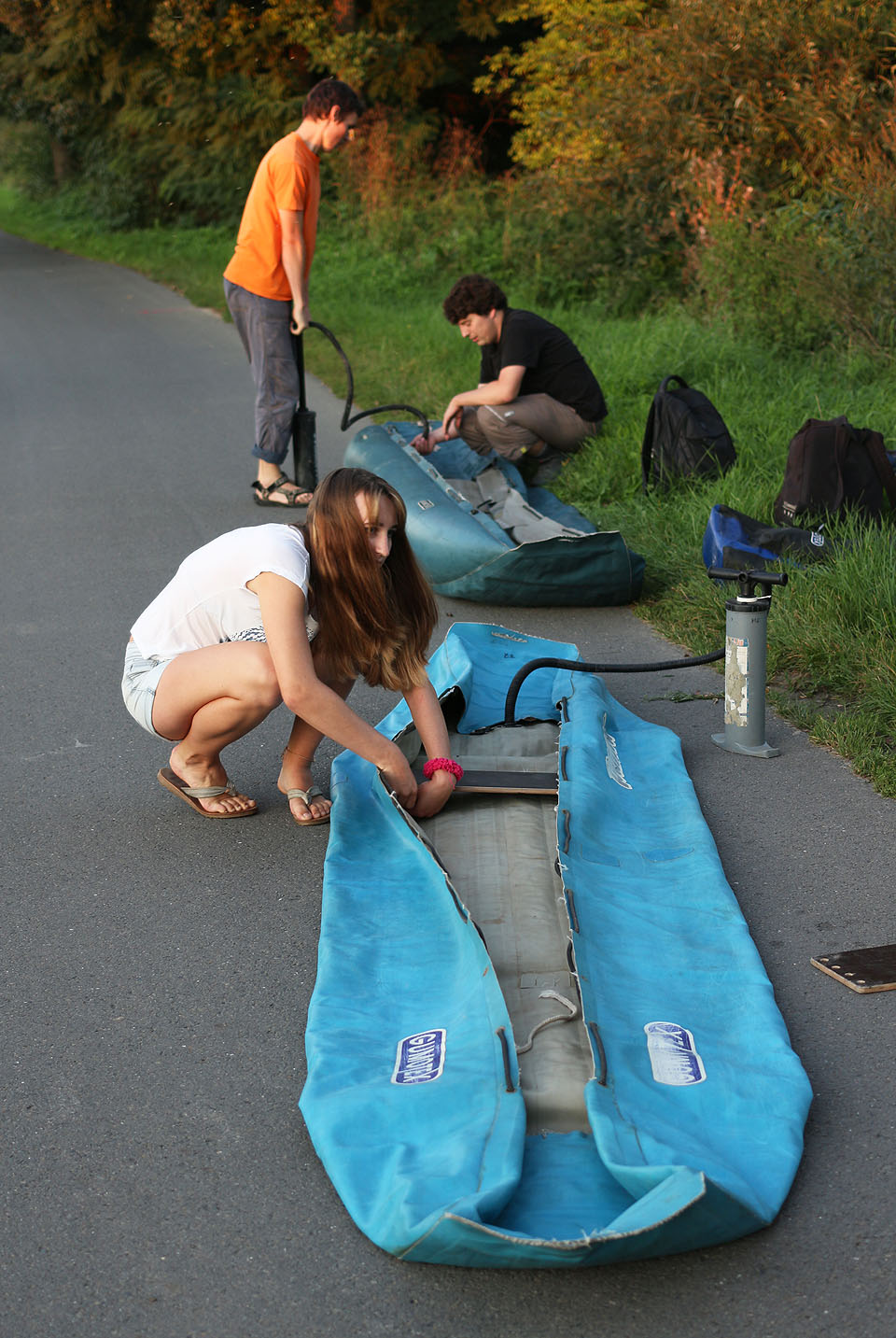 Zvítězil jsem v boji o jedinou dívku výpravy a mým háčkem se stala Kola.