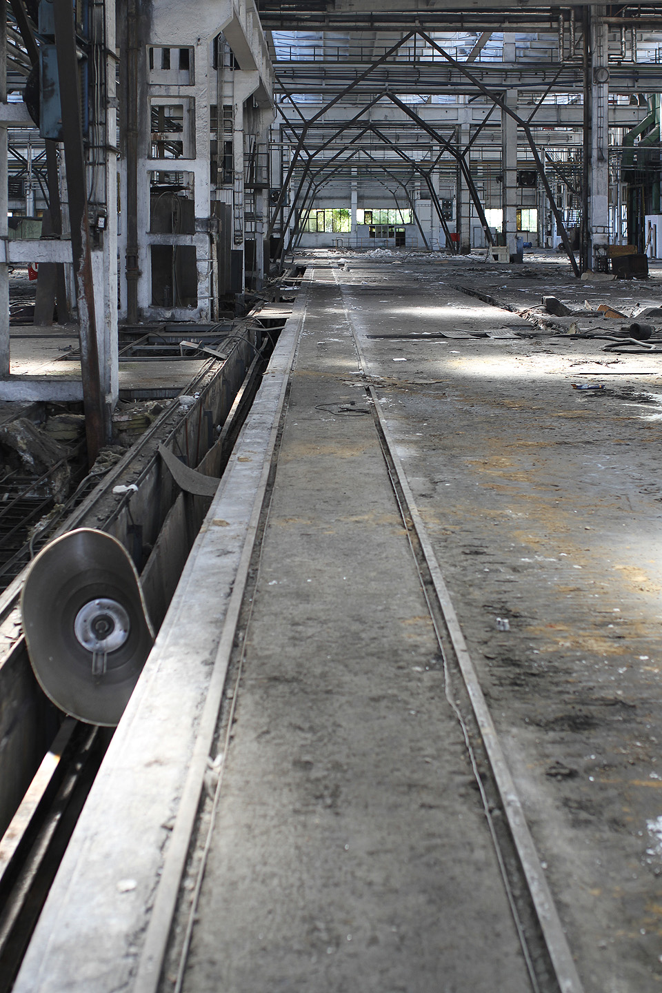 Milým překvapením je obejv vlastní úzkokolejky železáren. Dnes tedy již druhé!