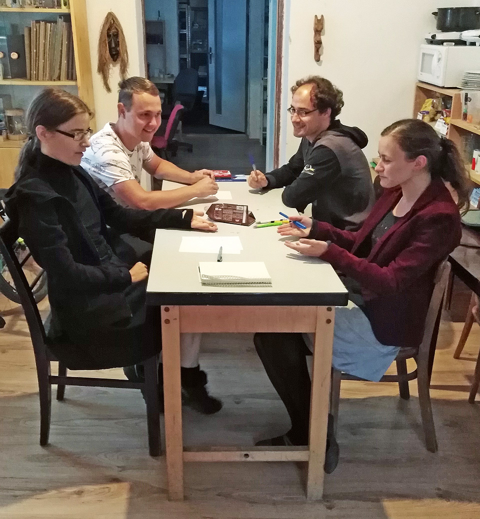 Na turnaj nás nakonec přišlo pouze pět, což nám umožnilo hrát systémem „každý s každým“.