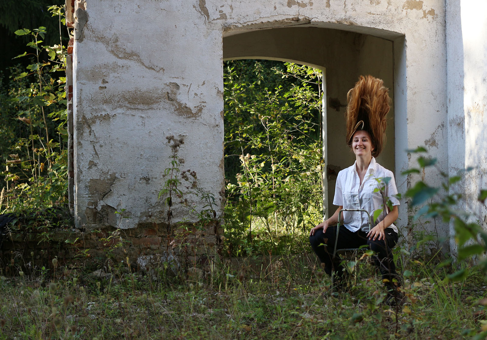 Odpolední slunce pálí, je třeba si provětrat hlavu.