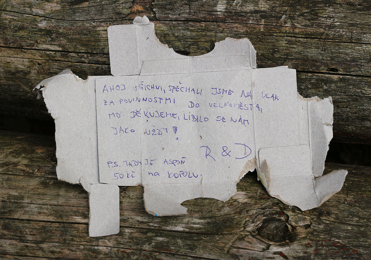 Vzkaz od Romaina s Dančou, kteří neříkají Orohni jinak než Oliheň.