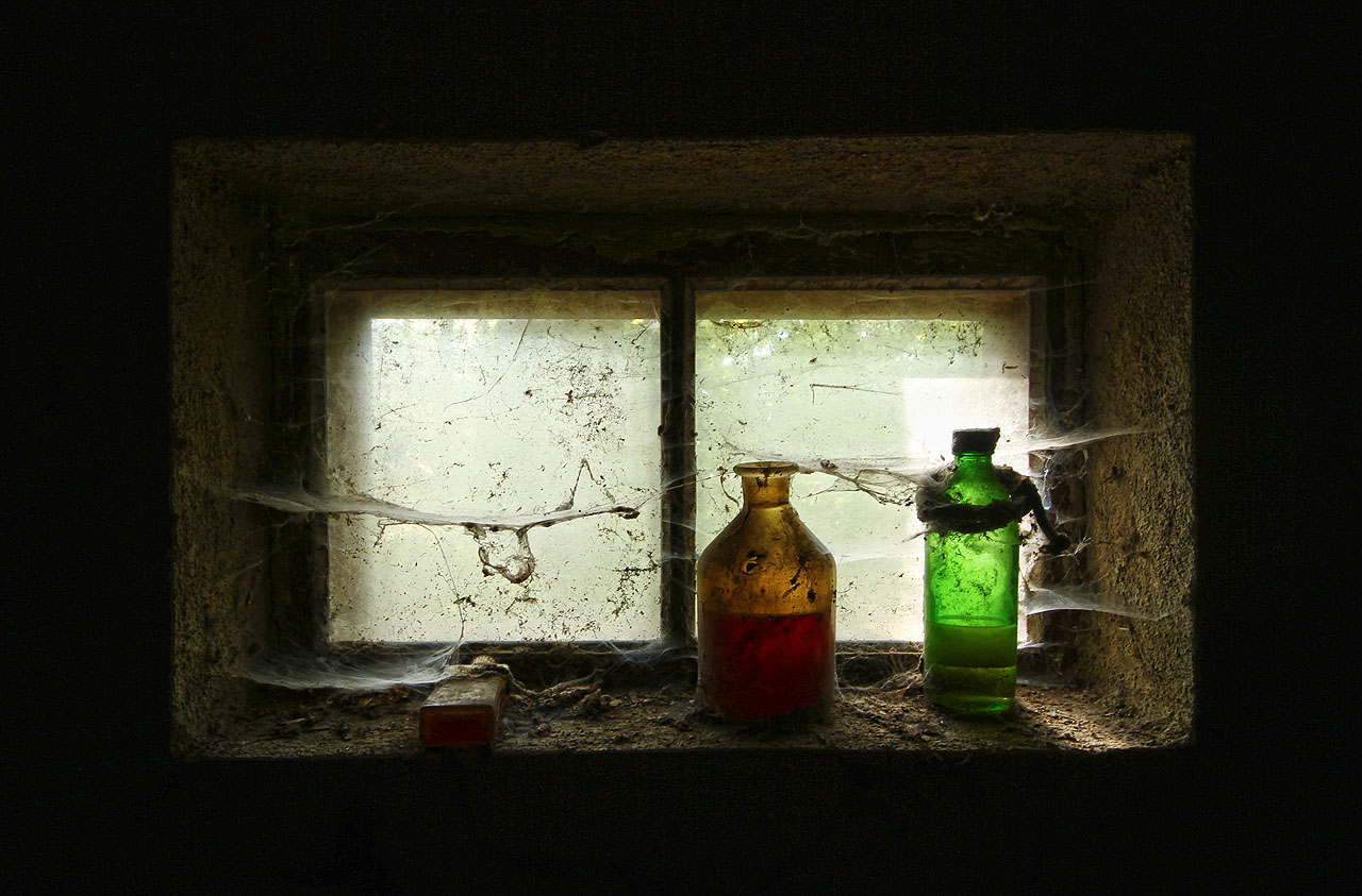 Magické místo v lesích. Tady by mě asi sotva někdo našel.