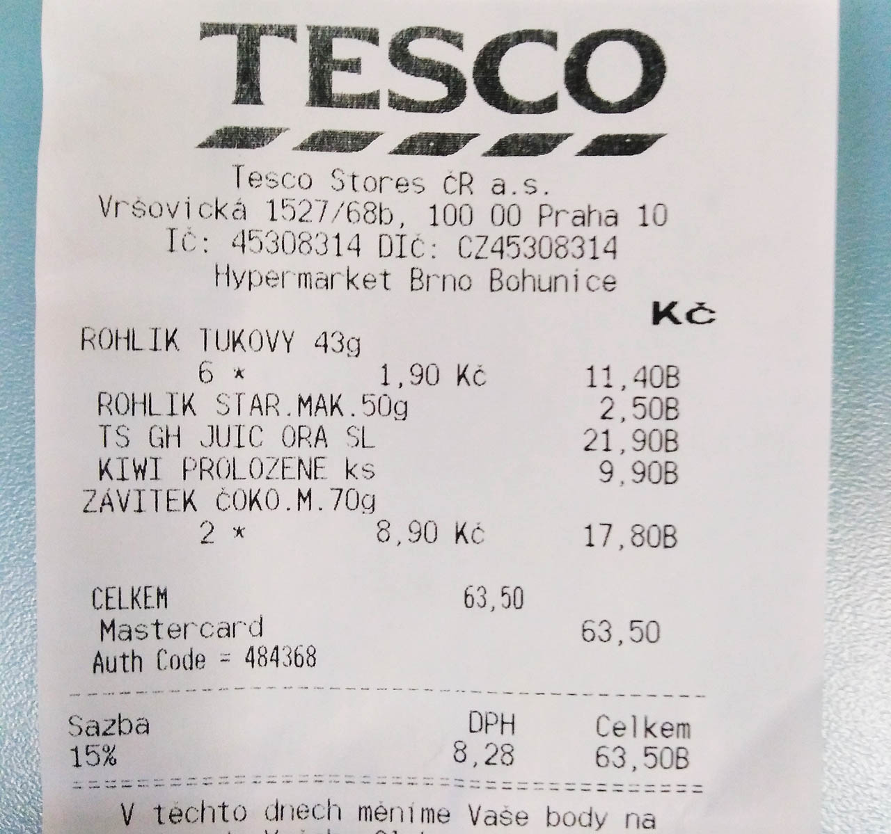 Po hladovém pondělku přišlo snesitelné úterý.