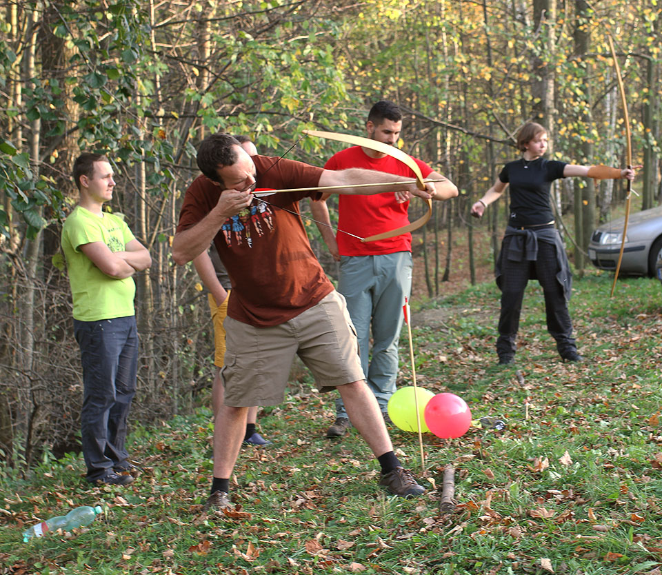 Jediná fotka (mimo skupinové), na které jsem já. Děkuji neznámému dobrodinci, že mě vyfotil.